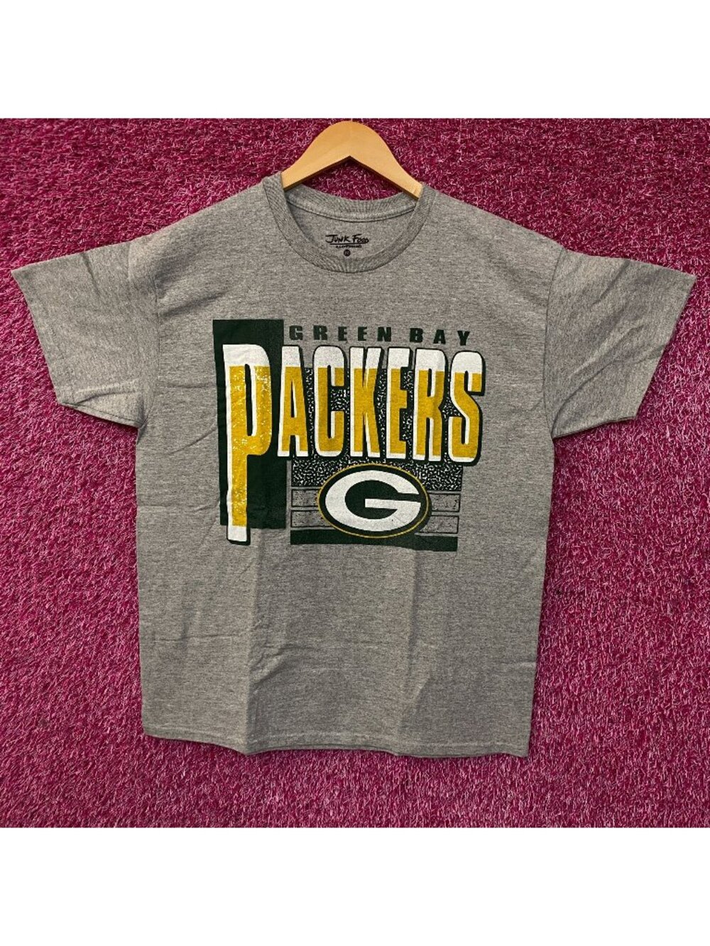 Junk Food Clothing Green Bay Packers Complete T-Shirt Medium